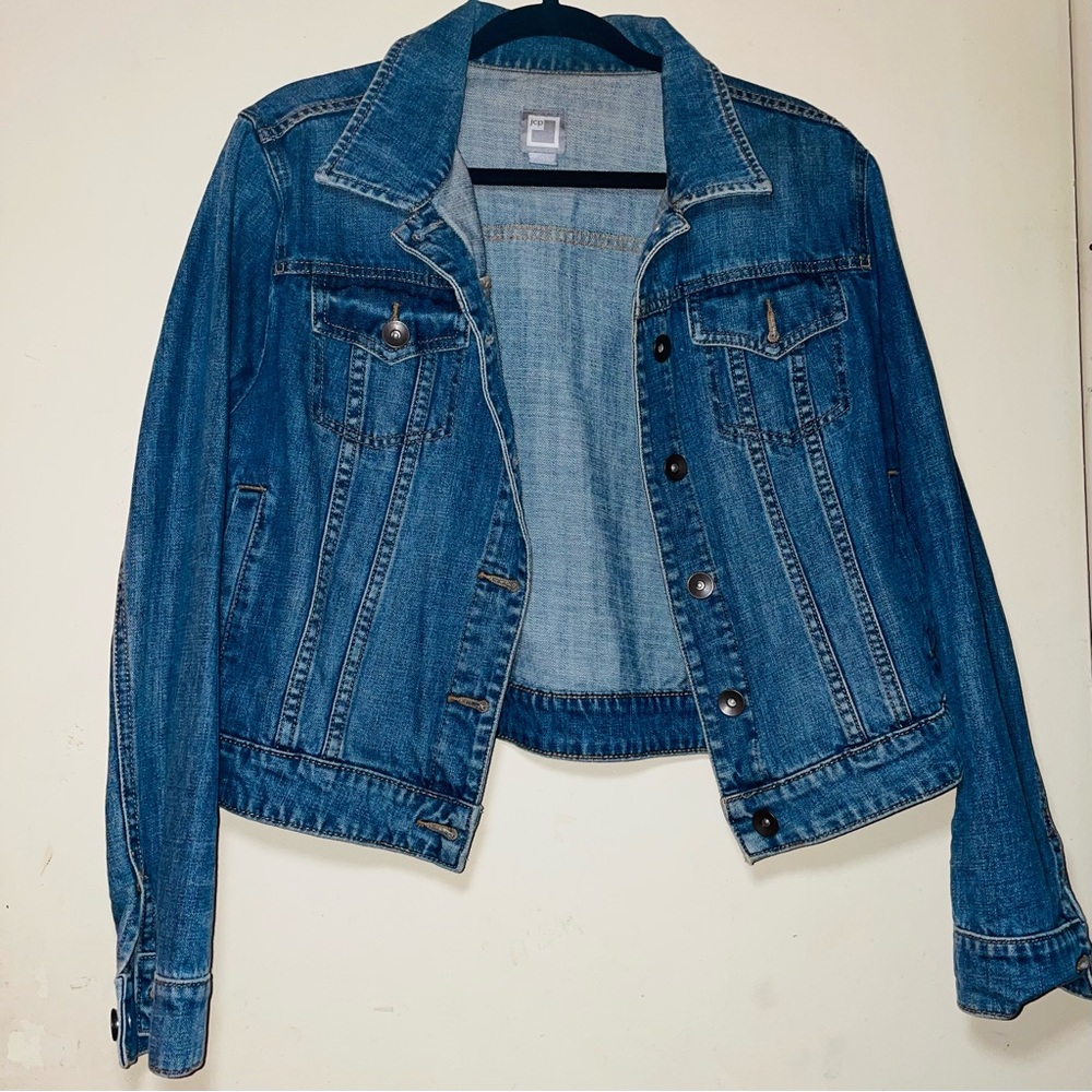 JCP denim jean jacket